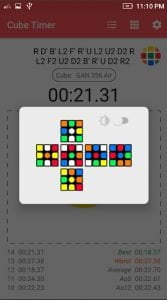 Stopwatch rubiks cube timer